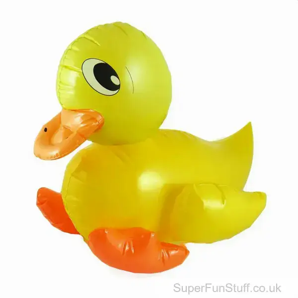 Duck Inflatable - 42cm | Blow Up Toys | Inflatable Pond Animals UK