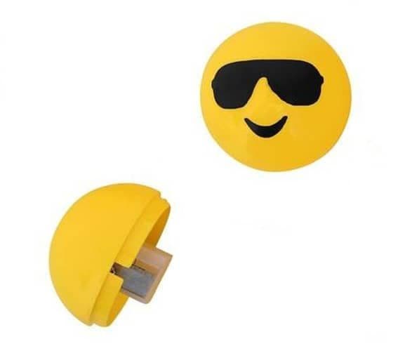 Emoji Pencil Sharpener - Cool Shades Smiley | Kids Gift