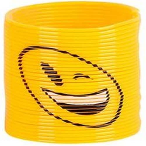 Emoji Slinky Toy - Winking Smiley | Kids Novelty Gift