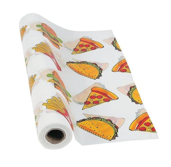 Fast Food PVC Kids Tablecloth - 60
