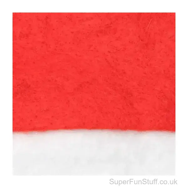 Felt Santa Claus Hat For Parties - Child Size | Cheap Xmas Hats For Christmas