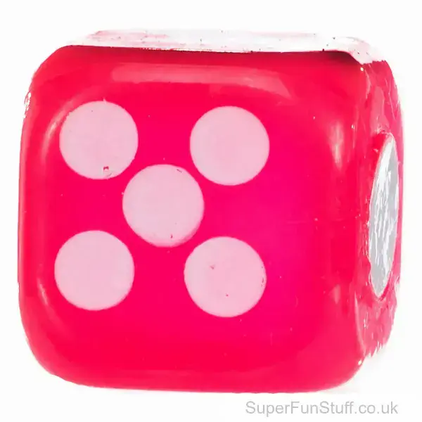 Flashing Large Dice Toy - 4cm | Fun Birthday Gift For Children