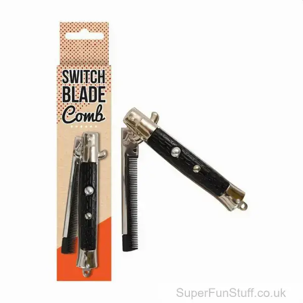 Flick Comb Metal | Kid's & Adult's Novelty Joke Toys