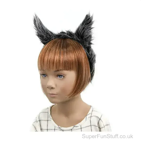 Fluffy Werewolf Headband - Fancy Dress Alice band  | Halloween Fancy Dress UK