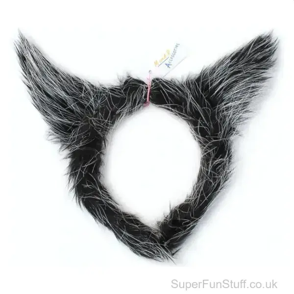 Fluffy Werewolf Headband - Fancy Dress Alice band | Halloween Fancy Dress UK