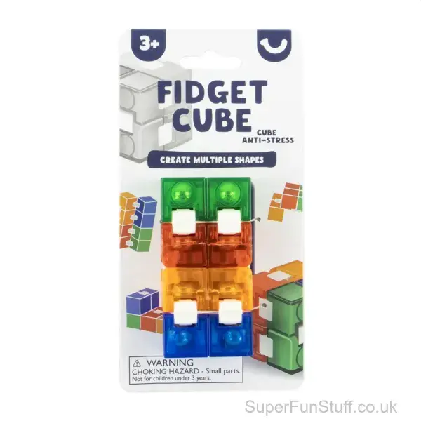 Foldable Anti-Stress Fidget Cube For Kids - 5cm