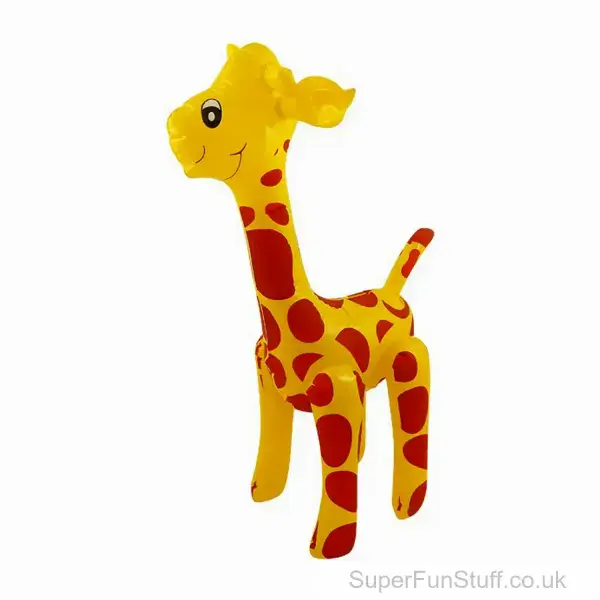 Inflatable Giraffes | Safari-Themed Party Inflatable for Kids | Fun Zoo Animal Toys UK