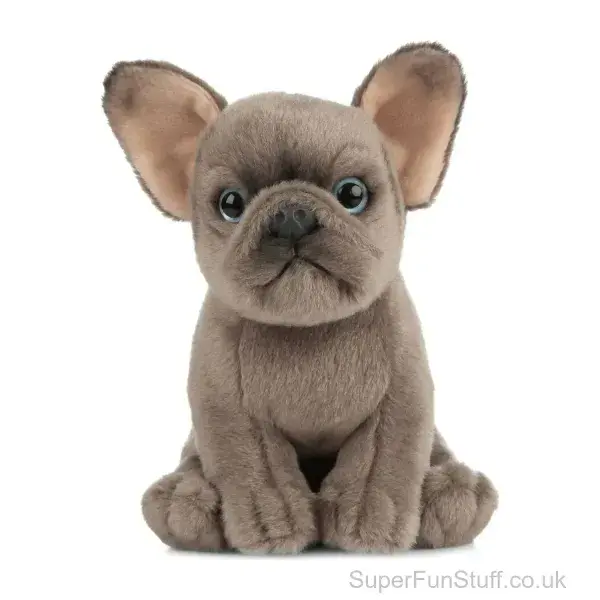 Grey French Bulldog Teddy Bear - 20cm