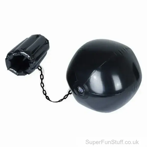 Inflatable Ball and Chain - 60cm | Medieval Fancy Dress Party Toy