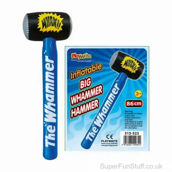 Inflatable Big Whammer Hammer Mallet - 86cm | Kids Birthday Party Toy