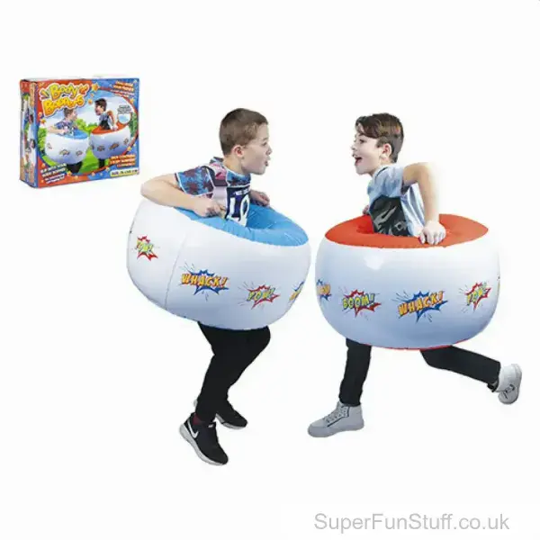 Inflatable Body Bumpers Game with Handles - Set of 2 | Sensory Activity For Kids