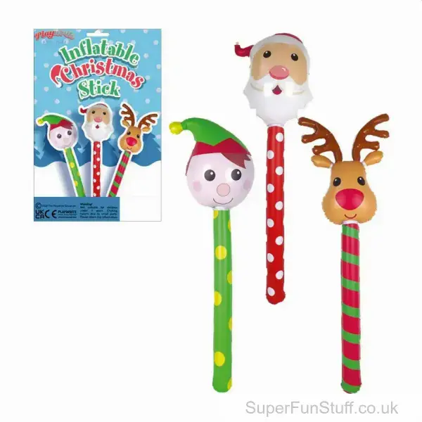 Inflatable Christmas Pole Party Toy - 100cm