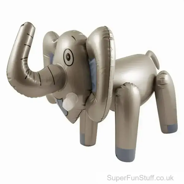 Inflatable Elephant - 65cm | Blow Up Zoo Animal Toys for Kids
