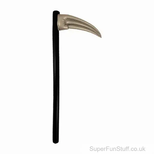 Inflatable Grim Reaper Scythe - 100cm | Halloween Fancy Dress Toy | Blow Up Toys