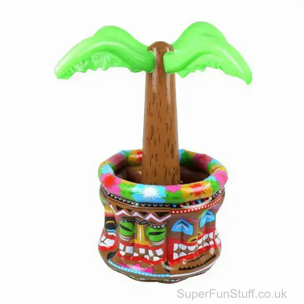 Inflatable Palm Tree Drinks Cooler - 66cm | Beach Party Decorations UK
