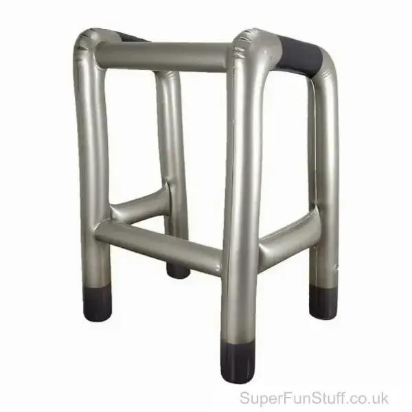 Inflatable Zimmer Frame Fancy Dress Prop - 88cm | Old Man Fancy Dress Prop