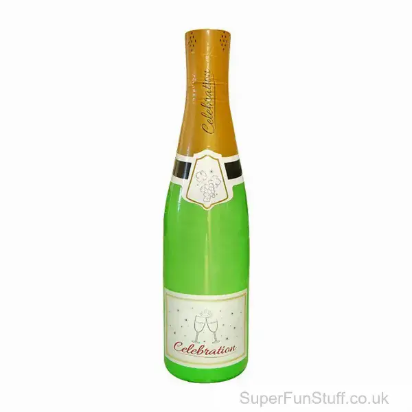 Large Champagne Bottle Inflatable - 180cm | Blow Up Party Decorations UK