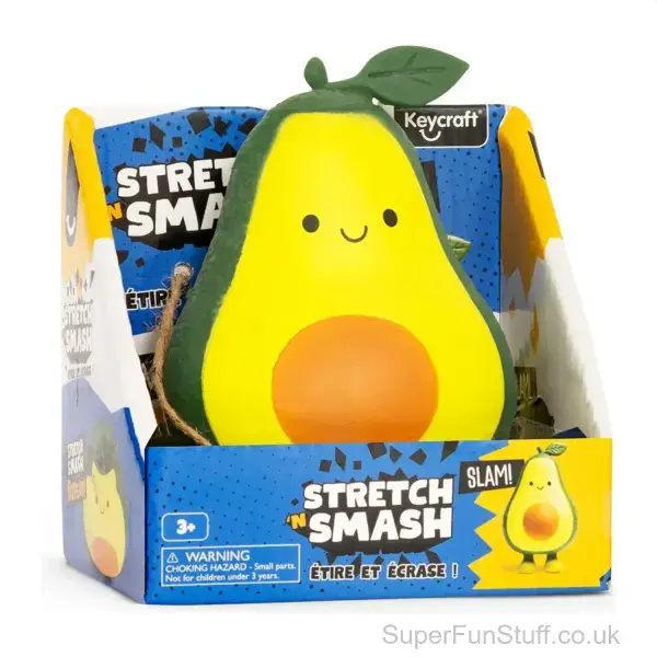 Large Squishy Avocado Stress Toy - 14.5cm