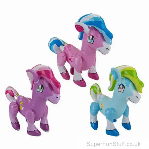 Magical Pony Inflatable - 67cm | Inflatable Animals UK