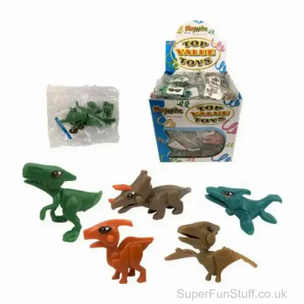 Make Your Own Mini Dinosaur & Stickers - 6cm | Kid's Gift Ideas