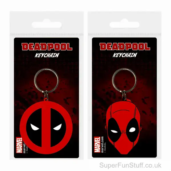 Marvel Deadpool Keychain - 6cm | Deadpool Keyring Gift