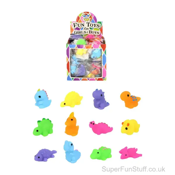 Mini Dinosaur Squishy Stress Toy - 5cm