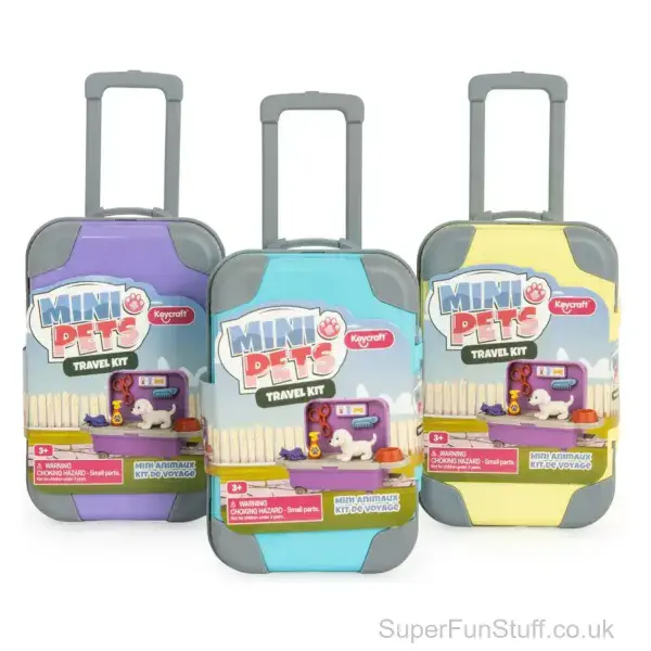 Mini Puppy Pets Travel Kit Toy - 15cm