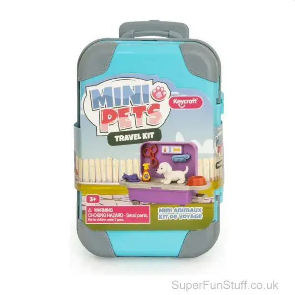 Mini Puppy Pets Travel Kit Toy - 15cm | Gifts For Girls