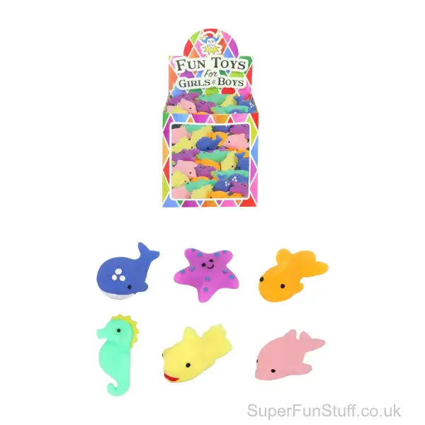 Mini Squishy Sea Animal Toy - 5cm