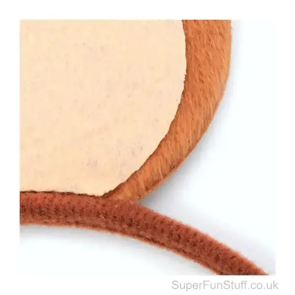 Monkey Ears Headband | Fancy Dress Zoo Animal Ears | SuperFunStuff.co.uk