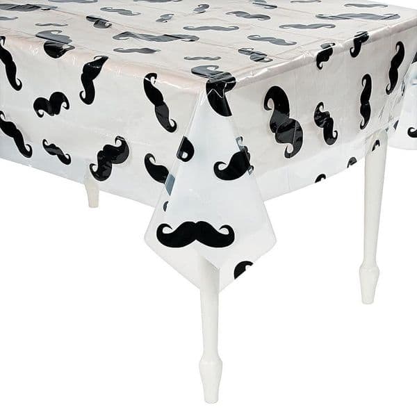 Moustache Novelty Tablecloth | Fun Themed Party Stuff