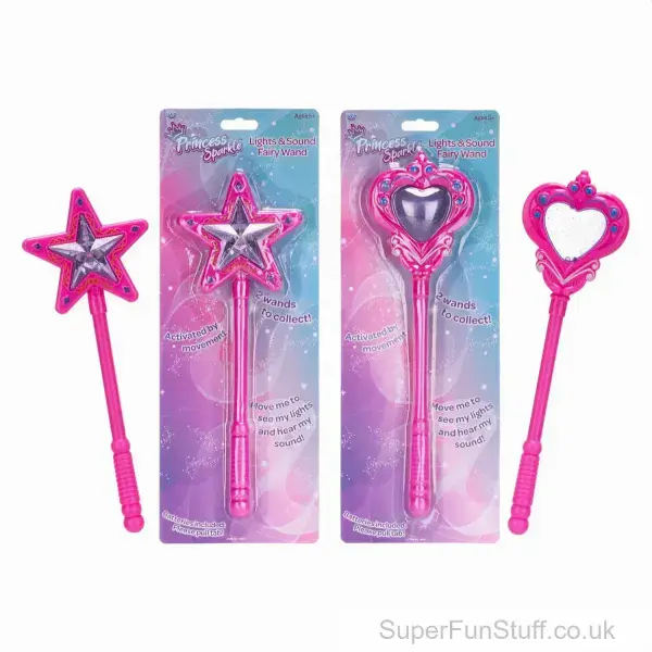 Princess Lights & Sound Magical Fairy Wand | Girl's Magical Wand Toy | Batteries Included