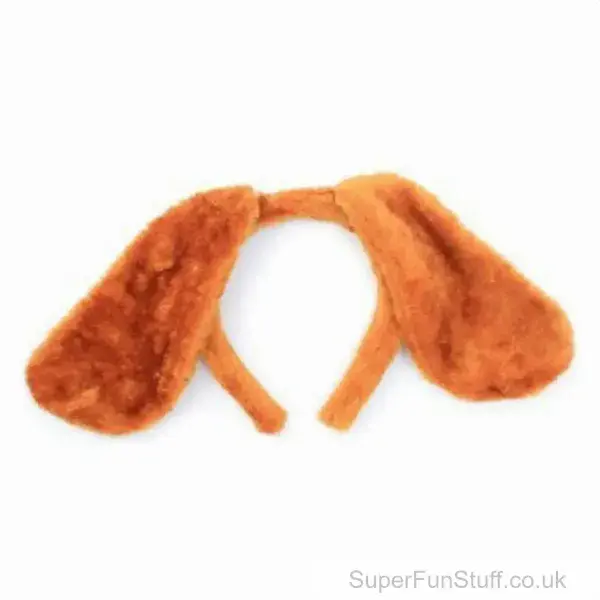 Puppy Dog Floppy Ears Headband | Fancy Dress Headgear UK