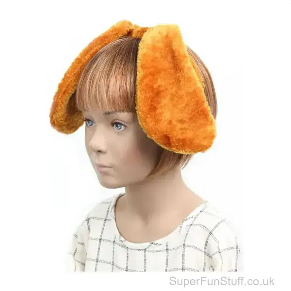 Puppy Dog Floppy Ears Headband | Fancy Dress Headgear UK