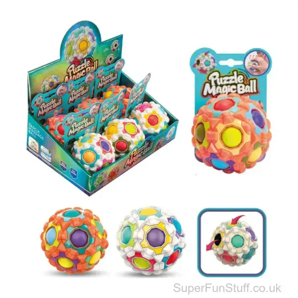 Push & Pop Magic Puzzle Fidget Ball  - 9cm