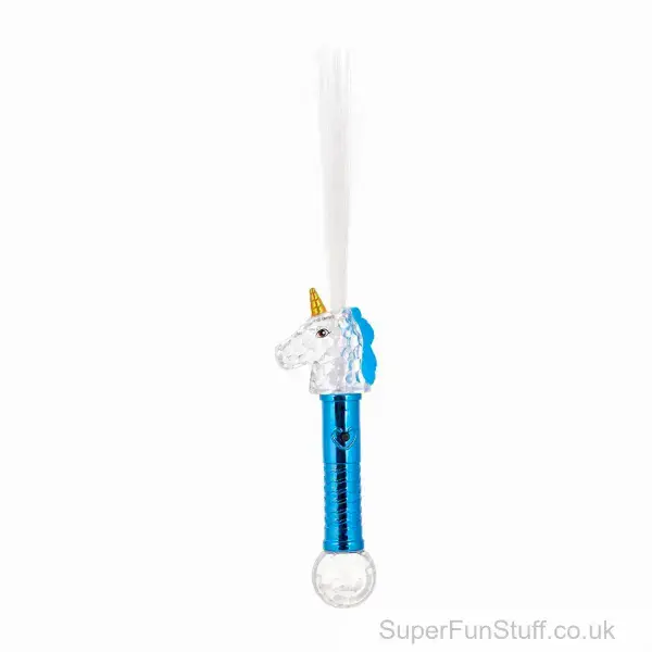 Rainbow Unicorn Light Up Fibre Optic Wand  - 38cm | Birthday Gifts For Girls