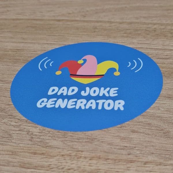 Random Dad Joke Sticker | Funny Office Gift For Men | Witty Kitchen Decor