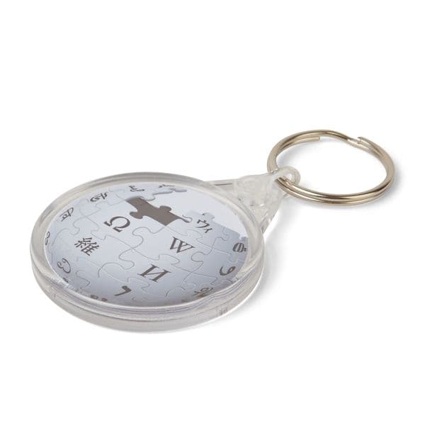 Random Wikipedia Page Generator Smart Keyring | Tap With Phone To Activate | General Knowledge Gift | NFC Gadget