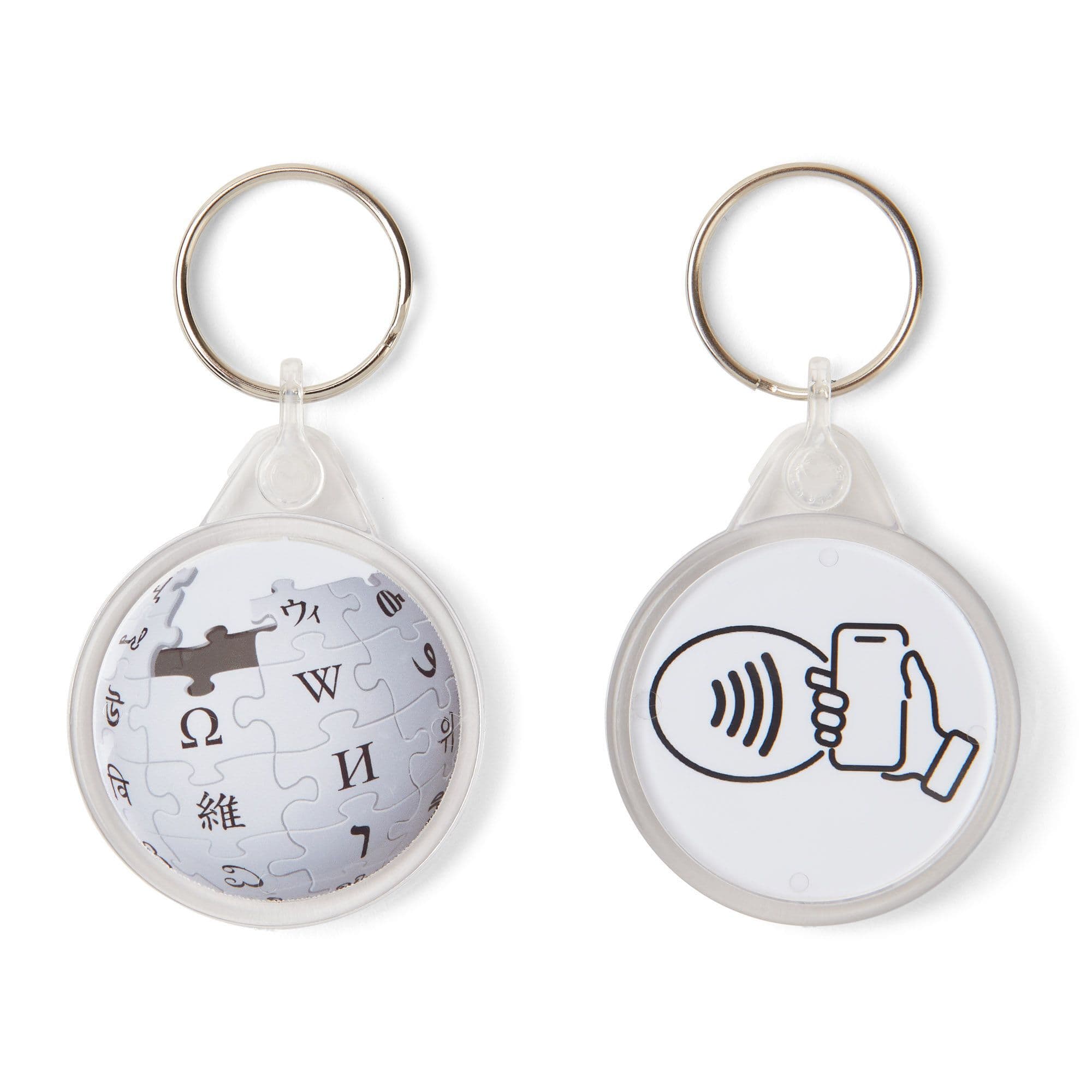 Random Wikipedia Page Generator Smart Keyring | Tap With Phone To ...