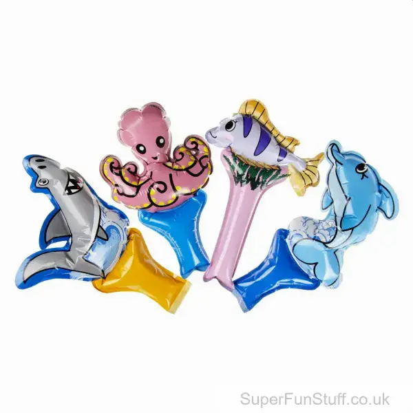 Self Inflating Inflatable Sea Creature (32cm) | Inflatable Under The Sea Animals UK