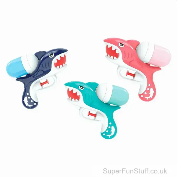 Shark Water Pistol Gun | Exciting Water Toy For Kids | Animal Water Gun For Kids | SuperFunStuff.co.uk
