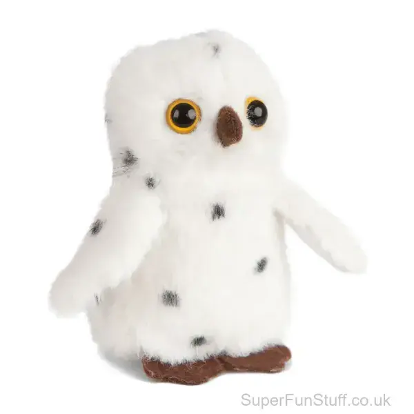 Snowy Owl Plush Soft Toy - 10cm