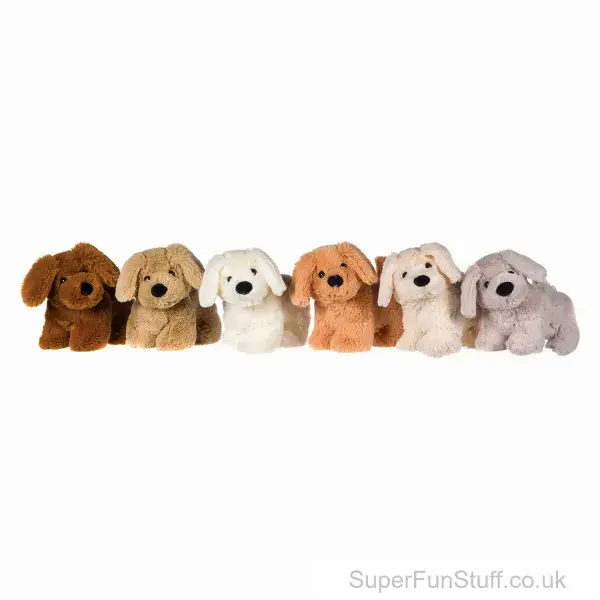 Soft Plush Fluffy Toy Dog - 23cm | Pet Themed Toy For Children