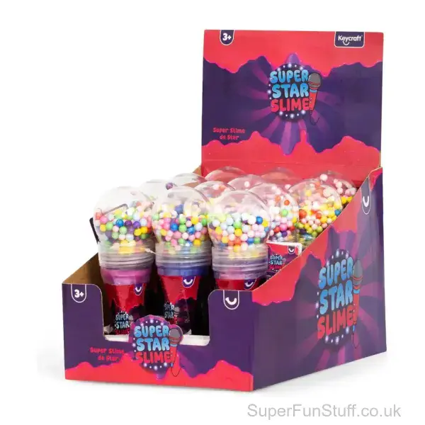Squishy Slime With Fidget Balls Sensory Toy - 19.5cm