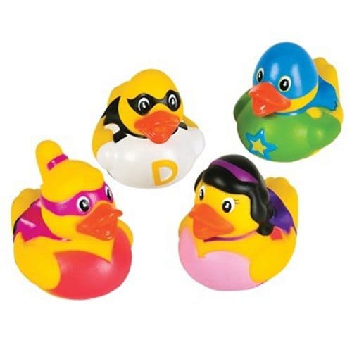 Super Hero Rubber Duckies | Low Cost Rubber Ducks