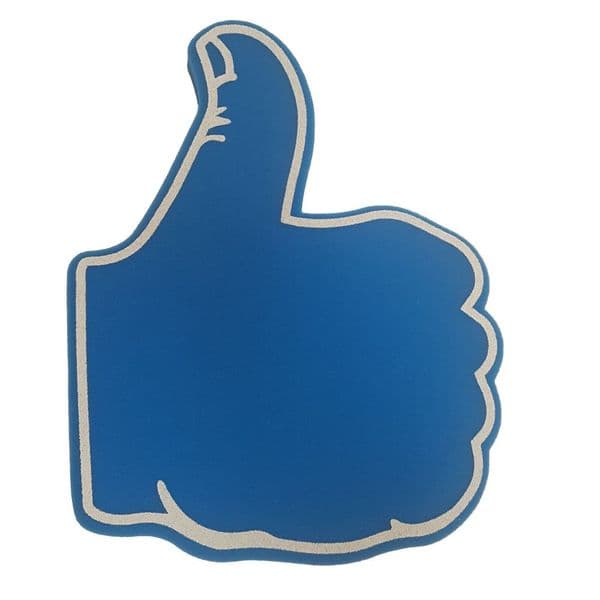 Thumbs Up or Thumbs Down Big Foam Hand - 7 Colours | Funny Fancy Dress Audience Prop