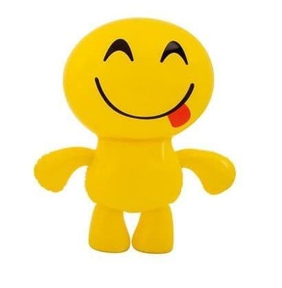 Inflatable Emoji Man Toy | Tongue Out Emoticon