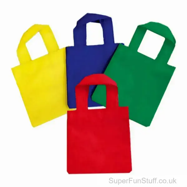 Tote Bag Fabric Party Bag - 22 x 14cm | Kid's Party Supplies