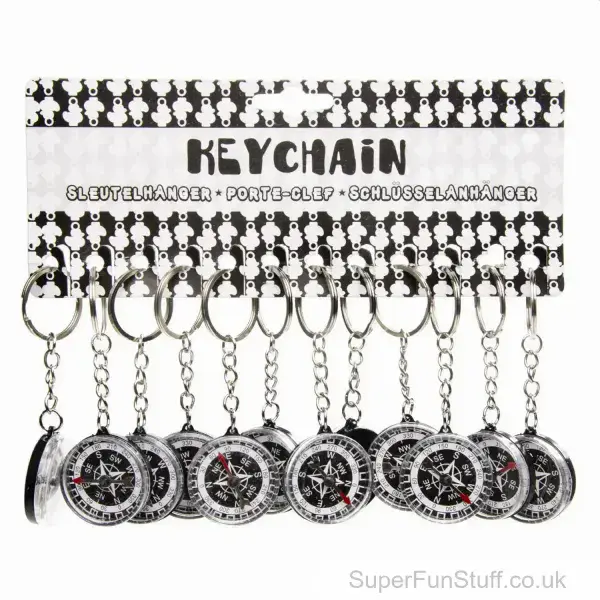 Toy Compass - 3.5cm | Mini Novelty Compass | Party Bag Fillers UK