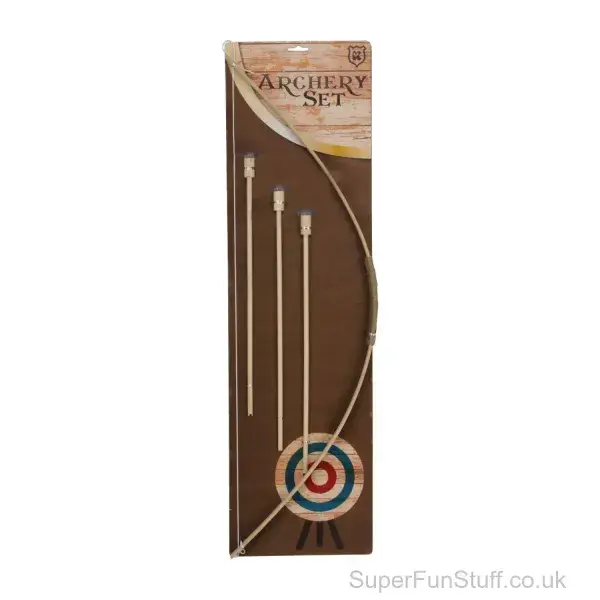 Wooden Archery Set For Kids with Arrows - 76.5cm